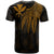 Polynesian Hawaii Kanaka Maoli Custom T shirt Polynesian Wings (Golden) - Polynesian Pride