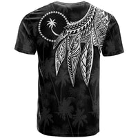 Chuuk T Shirt Polynesian Wings (White) - Polynesian Pride