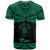 Niue Polynesian Custom T Shirt Niue Pride Green Version - Polynesian Pride