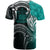 Samoa T Shirt Samoan Seal Wave Style (Green) - Polynesian Pride