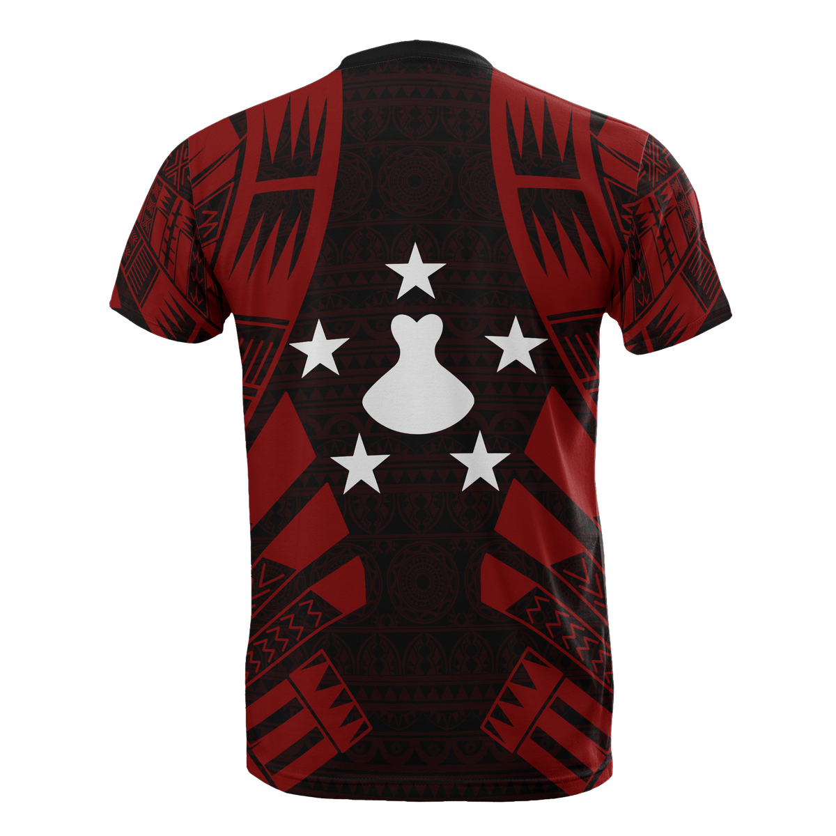 Austral Islands T Shirt Austral Islands FLag Polynesian Tattoo Red Style - Polynesian Pride
