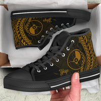 Yap High Top Shoes - Wings Style - Polynesian Pride