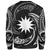 Nauru Polynesian Sweater - White Tribal Wave - Polynesian Pride