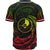 Yap Polynesian Baseball Shirt - Reggae Tribal Wave - Polynesian Pride