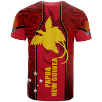 Papua New Guinea T Shirt Polynesian Pattern Flag - Polynesian Pride