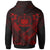 Samoa Polynesian Zip up Hoodie Samoa Red Seal Camisole Hibiscus Style - Polynesian Pride