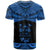 Fiji Polynesian T Shirt Fijian Pride Blue Version - Polynesian Pride