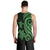 Yap Men's Tank Top - Green Tentacle Turtle - Polynesian Pride