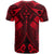 Kosrae Custom T Shirts Red Seal with Polynesian Tattoo - Polynesian Pride