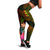 YAP Polynesian Women's Leggings - Hibiscus and Banana Leaves Reggae - Polynesian Pride