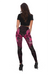 Breast Cancer Pink Ribbon Butterfly Polynesian Black Version Legging - LT12 - Polynesian Pride