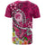 FSM T Shirt Turtle Plumeria (PINK) - Polynesian Pride