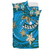 Guam Bedding Set - Spring Style Blue Color - Polynesian Pride