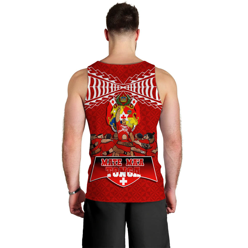 Mate Ma'a Tonga Sipi Tau Men Tank Top - LT12 - Polynesian Pride