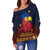 The Philippines Independence Anniversary 124th Years Women Off Shoulder Sweater - LT12 - Polynesian Pride