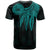 American Samoa T Shirt Polynesian Wings (Turquoise) - Polynesian Pride