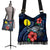 New Caledonia Polynesian Boho Handbag - Blue Turtle Hibiscus - Polynesian Pride