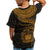 Polynesian Samoa T shirt Samoan Waves (Golden) - Polynesian Pride