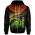 Tuvalu Polynesian Zip up Hoodie Tuvalu Waves (Reggae) Unisex Reggae - Polynesian Pride