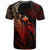 Papua New Guinea Polynesian Custom T Shirt Papua New Guinea Legend Red Version - Polynesian Pride