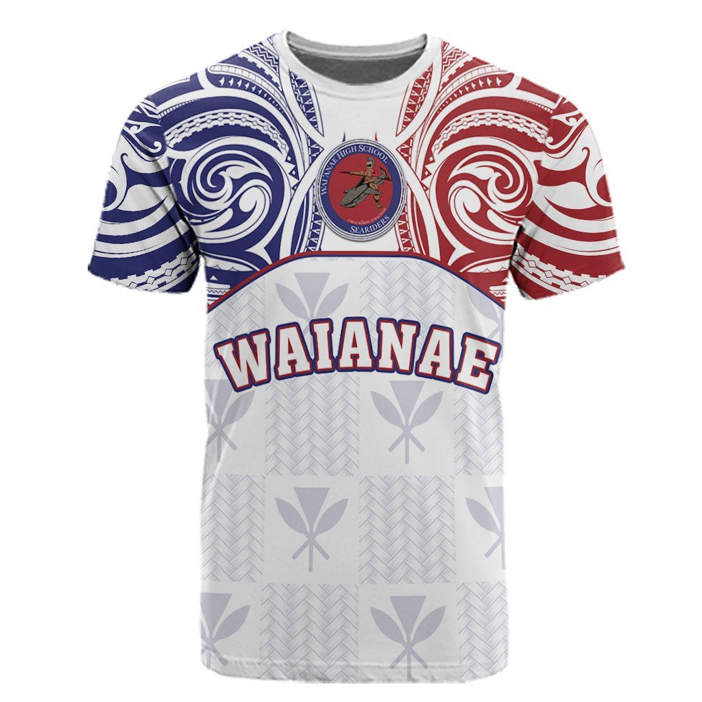 Hawaii T Shirt Kanaka Waianae High School T Shirt Demodern Style - Polynesian Pride