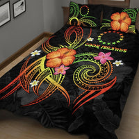 Cook Islands Polynesian Quilt Bed Set - Legend of Cook Islands (Reggae) - Polynesian Pride