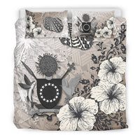 Cook Islans Bedding Set - Vintage Luxury Floral Style - Polynesian Pride