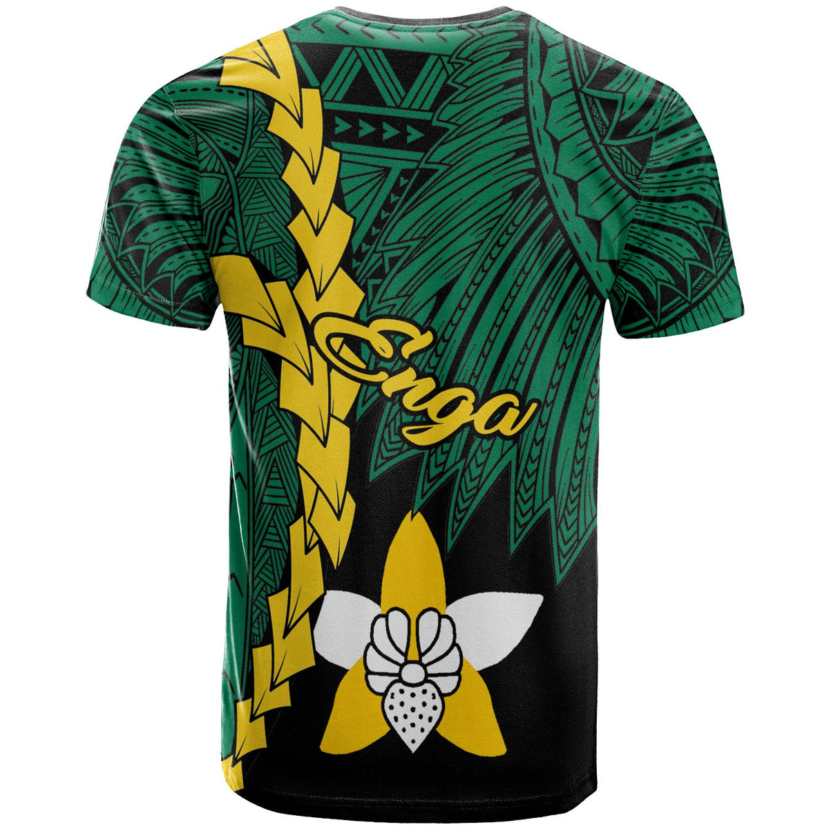 Papua New Guinea Enga Province Polynesian Custom T Shirt Tribal Wave Tattoo - Polynesian Pride