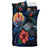 Tahiti Polynesian Bedding Set - Blue Turtle Hibiscus - Polynesian Pride