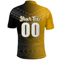 Custom Aitutaki Cook Islands Pride Polo Shirt LT12 - Polynesian Pride