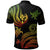 Kosrae Polo Shirt Polynesian Turtle With Pattern Reggae - Polynesian Pride