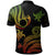 Cook Islands Polo Shirt Polynesian Turtle With Pattern Reggae - Polynesian Pride