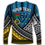 (Custom Personalised) Vanuatu Sanma Province Tribal Pattern Long Sleeve Shirt - LT12 - Polynesian Pride