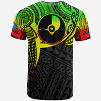 Yap Micronesia T Shirt Reggae Tattoo Pattern - Polynesian Pride