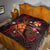 Wallis and Futuna Polynesian Personalised Premium Quilt - Legend of Wallis and Futuna (Red) - Polynesian Pride