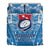 Samoa Rugby Toa Samoa Blue Style Bedding Set - LT2 - Polynesian Pride