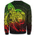 Nauru Sweatshirt - Polynesian Pattern Style Reggae Color - Polynesian Pride