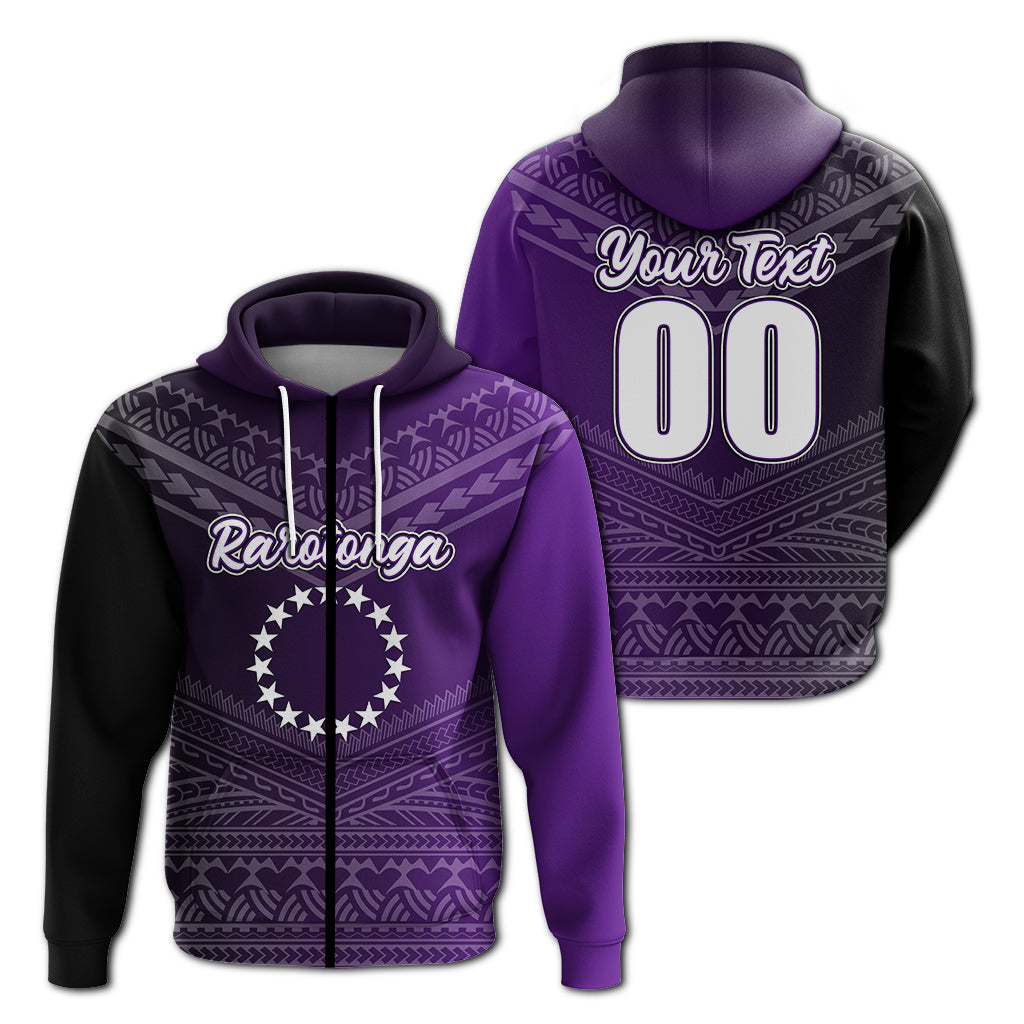 Custom Rarotonga Cook Islands Pride Hoodie LT12 - Polynesian Pride