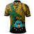 Papua New Guinea Hela Province Polynesian Custom Polo Shirt Tribal Wave Tattoo - Polynesian Pride