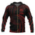 Federated States of Micronesia All Over Zip up Hoodie Red Tribal Wave Unisex Red - Polynesian Pride