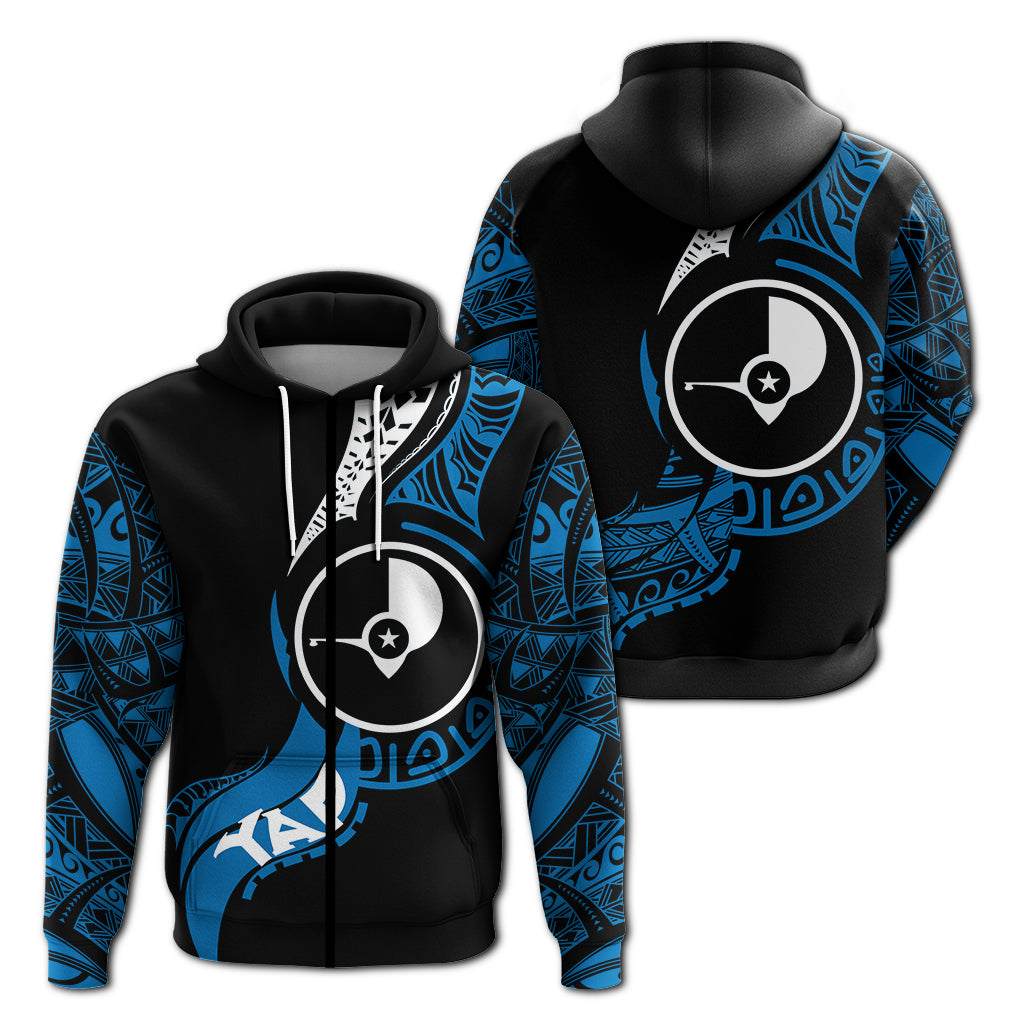 Yap Hoodie Micronesia Pride LT12 Unisex Black - Polynesian Pride