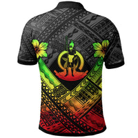 Vanuatu Polynesian Polo Shirt Vanuatu Reggae Seal Camisole Hibiscus Style - Polynesian Pride