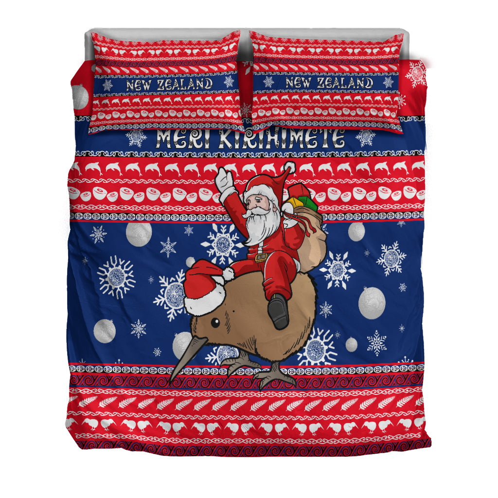 New Zealand Maori Meri Kirihimete Bedding Set - LT2 - Polynesian Pride