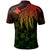 Papua New Guinea Custom Polo Shirt Polynesian Wings (Reggae) - Polynesian Pride