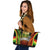 Hawaii Polynesian Leather Tote Bag - Tribal Ornamental - Polynesian Pride