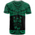 Fiji Polynesian T Shirt Fijian Pride Green Version - Polynesian Pride