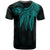 Polynesian Hawaii T shirt Polynesian Wings (Turquoise) - Polynesian Pride