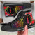 New Caledonia High Top Shoes - Tropical Hippie Style - Polynesian Pride