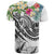 Tahiti Polynesian T Shirt Summer Plumeria (White) - Polynesian Pride