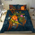 Niue Polynesian Personalised Bedding Set - Legend of Niue (Blue) Blue - Polynesian Pride